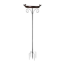 Garden Birdbath Sturdy Iron Outdoor Bird Bath for Outside Vintage Standing Birdbath Bowl for Outdoor Garden Patio Yard