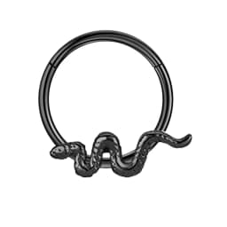 16G Stainless Steel Septum Ring Nose Hoop Ring Bee Bat Septum Piercing Cartilage Hoop Helix Tragus Daith Small Earrings
