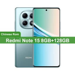 China Version Xiaomi Redmi Note 15 128GB/256GB Snapdragon 6 Gen 3 6.77" 2392×1080 Display 45W 5800mAh Battery 50MP+8MP Camera