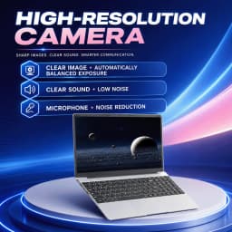 15.6" Laptop Computer Intel N3710 Quad Core Processor 12GB RAM 256GB SSD Notebook Windows 10 Pro PC FHD 1080P IPS Display WiFi 2.4G/5G Bluetooth 5.2 Slim Lightweight Laptop for Student Business Office Home Use Multilingual system DE FR IT ES