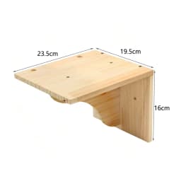 Wall Mounted Cat Climbing Shelf Wooden Hammock Bed Steps Perch Scratching Post Indoor Cat Furniture For Kitten Playing Sleeping