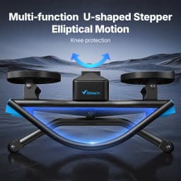 MERACH Rocking stepper 300 lbs Weight Capacity Ab Twist Board Workout Exercise Equipment for Slim Waist and Core Ab Exercise Silent Noiseless Rock Stepper Machine for Home Apartment Dorm Office Gym