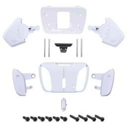 eXtremeRate Replacement Redesigned K1 K2 K3 K4 Back Buttons Housing Shell for ps5 Controller, RISE4 Remap Kit - 19 colors