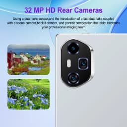 2026 New Android 13 Tablet 12000mAh Large Battery 16GB RAM 1TB ROM 10 Core Processor 5G WiFi Portable 16MP+32MP Camera For Home Entertainment And Casual Reading