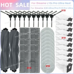 Fit For Dreame L10s Pro Ultra Heat / L10s Ultra Gen 2 / D20 Ultra / Mova E30 Ultra / P10 Ultra Brush Filter Mop Cloth Bag