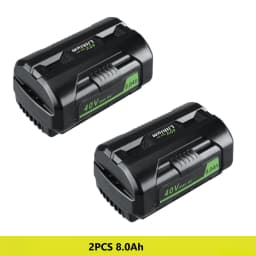 Replacement for Ryobi 40V 6.0/8.0 Lithium OP4040 Battery With OP401 Charger P4050 OP40602 OP40261 OP4060 OP4030