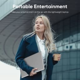 HYPERSTRIX 15.6" FHD Laptop, 12GB RAM 256GB SSD, Celeron N4000, Win 11 Essential Laptop Computer for Student Online Class, Home, Netflix,Lightweight & Portable, Long Battery Life