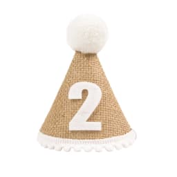 1pcs Burlap Birthday Hat Baby 1 2 3 4 5 6 7 8 9 Year Boy Girl Cone Hat Headband Baby Happy Birthday Party Decorations Kids Gift