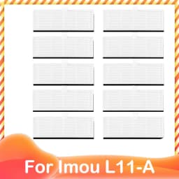 For Imou L11 A L11 Vacuum Cleaner Spare Accessories Main Side Brush Hepa Filter Dust Bag Mop Cloths Rag Replacement Parts