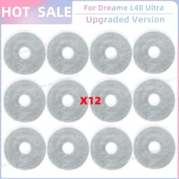 Fit For Dreame L10s Ultra Gen 3/ L40 Ultra/X40 Ultra/ L30s Pro Ultra Heat, MOVA P50 Pro Ultra/P10 Pro Ultra Brush Filter Mop Bag