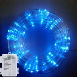 1pack 8-function Waterproof Battery Box Tube Lights, Waterproof Strip Lights, Indoor Outdoor Decorations(Without Batteries)