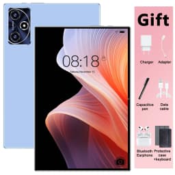 Android 13 Portable Tablet 10 Core 20000mAh Battery 16GB RAM 1TB Storage 16MP+32MP Dual Camera 5G WiFi Suitable for Student DailyAndroid 13 Portable Tablet 10 Core 12000mAh Battery 16GB RAM 1TB Storage 16MP+32MP Dual Camera 5G WiFi  Entertainment and Gift