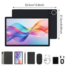 BUFO G140L 14.1 Inch Octa Core Tablet PC 30GB(6G+24G Virtual RAM) 256GB ROM Android 15 1920*1200 LCD Screen 10000mAh Battery Dual Camera Support 1TB TF Expand Type-C 2.0 Business Tablet for Office Entertainment