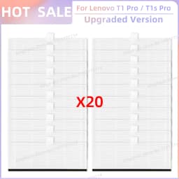 Fit For Lenovo T1S Pro / T1 Pro/ Proscenic M7 Pro / Honiture Q6 Parts Roller Side Brush Cover Guard Filter Mop Cloth Dust Bag
