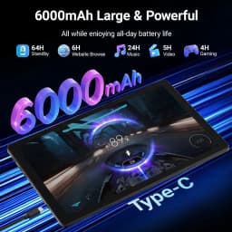 10.1 Inch Laptop‑Style Tablet PC Tablet Android 16 20GB(3+17 Virtual) RAM 64GB ROM A333 5‑Core HD LCD 5000mAh 2 Optional Packages Complete Set With Keyboard Mouse Stylus Earphone Storage Bag Option
