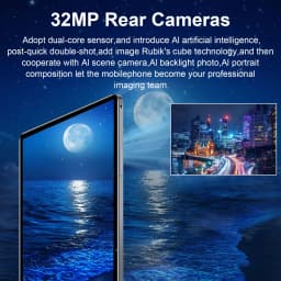 Android 13 Portable Tablet 10 Core 20000mAh Battery 16GB RAM 1TB Storage 16MP+32MP Dual Camera 5G WiFi Suitable for Student DailyAndroid 13 Portable Tablet 10 Core 12000mAh Battery 16GB RAM 1TB Storage 16MP+32MP Dual Camera 5G WiFi  Entertainment and Gift