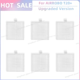 Fit For AIRROBO T20+ / T25+ / T30+ / L40+ / L50+ / L60+ / FIXR T20 Parts Main Roller Side Brush Filter Mop Cloth Pad Dust Bag