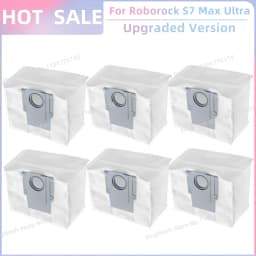 Fit for Roborock S7 Max Ultra Q100TSC Parts Main Roller Side Brush Hepa Filter Mop Pad Cloth Dust Bag Replacement Accessories