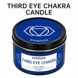 7 Chakra Scented Candle Set, 7 X 3oz Soy Wax Tin Candles with Real Crystals Metal Charms for Meditation Yoga Home Decor Gift Set