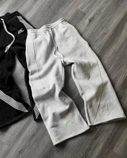 Y2k Embroidered Black Gray Casual Pants Camo Functional Tactical Functional Men's Women's Premium Jogging Drawstring Sweatpants