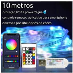 Flashes LED Ribbon RGB 10M With Voice Control and App Bluetooth USB Christmas Decoration-Neverdie Store