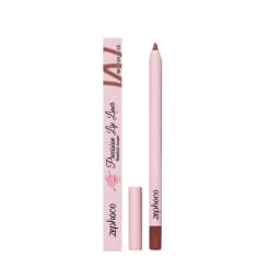 Zephoco 1g Red Brown Lip Liner Pencil Waterproof Long Lasting Smudge Proof Smooth Application For Daily Makeup Natural Finish