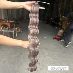 Magicae 30Inch 200g/Pc Chocolate Ombre Brown Orange Blond P27/613 Bio Body Wave Grey High Temperature Synthetic Hair Extension