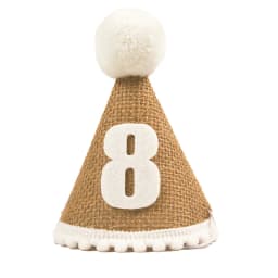 1pcs Burlap Birthday Hat Baby 1 2 3 4 5 6 7 8 9 Year Boy Girl Cone Hat Headband Baby Happy Birthday Party Decorations Kids Gift