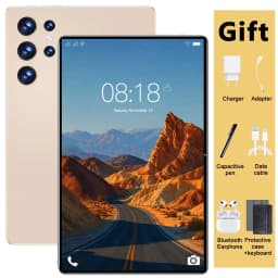 Tablet 1TB ROM 16GB RAM 10 Core Android 13 12000mAh Battery 16MP+32MP Camera 5G WiFi Portable Device Daily Study Video Play Gift