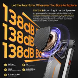 OSCAL Pilot 1 6.67'' Rugged Phone, Gemini AI Android 14 Waterproof Outdoor Phone 6GB+256GB, Octa Core, 15000mAh (33W), Dual 4G