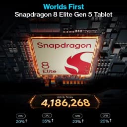 OnePlus Pad 4 Global Version WiFi Tablet – 13.2" 144Hz LCD Display, Snapdragon 8 Elite Gen 5, 8 Speakers, 13MP Camera 13380mAh Battery, 80W SUPERVOOC Fast Charging (No Charger),