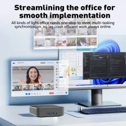 2026 Mini PC Computer Windows 11 Pro Intel Core i9 10980HK/i3 6100 Pocket PC Gamer 16GB RAM 512GB 1TB SSD WIFI 6 BT5.2 4K HD Portabke Mini Gaming Pc Desktop