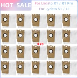 Fit For XiaoMi Lydsto R1 / R1A / R1D / R1 Pro / S1 / L1 Replacement Parts Accessoies Roller Side Brush Filter Mop Pads Dust Bag