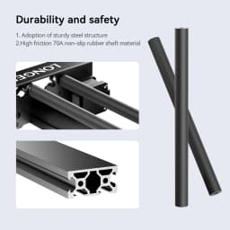 360° Auto Rotary Roller for Laser Engraving Machine Engraver Parts Accessories Cylindrical Glasses Cans Cups Bottles Tools KIT