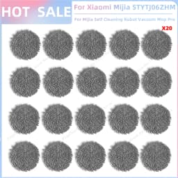 Fit For Xiaomi Mijia Mi Self-Cleaning Robot Vacuum Mop Pro STYTJ06ZHM Replacement Parts Main Side Brush Hepa Filter Mop Cloth