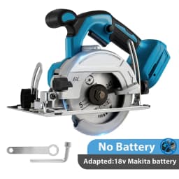 1000W 5-inch Brushless Electric Circular Saw 0-45° Adjustable Cutting Angle Suitable for Woodworking Tool Handheld Wood Saw