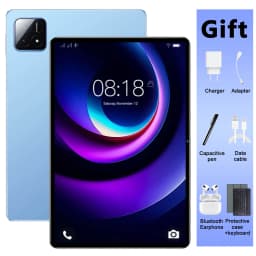 2026 New 10 Core Tablet Android 13 12000mAh Battery 16GB RAM 1TB ROM 16MP+32MP Camera Lightweight For Video Watching