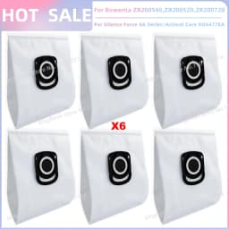 Dust Bag Fit For Rowenta Tefal X-Plorer Serie 75 S+/ 70+/ 580 Max/240+/140+ RG9197WH RR8497WH ZR200520 ZR200540 Silence Force 4A