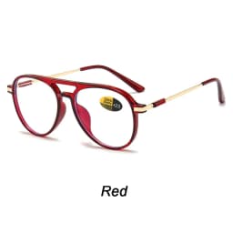 New Round Reading Glasses Oval Personality Presbyopia For Man Optical Frame Magnifier Full Rim Anti-Blue Female Fashion