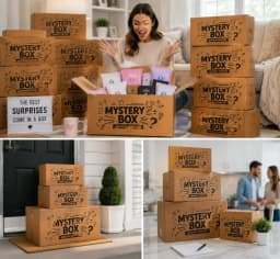 Mystery Box Surprise – Random Items, Fast Shipping, Great Value Blind Box