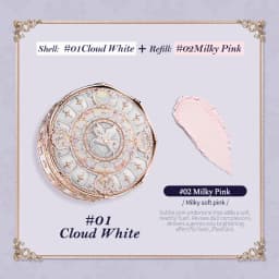 Flower Knows Knight Unicorn Collection Cloud Loose Setting Powder