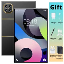 Android 13 Portable Tablet 10 Core 20000mAh Battery 16GB RAM 1TB Storage 16MP+32MP Dual Camera 5G WiFi Suitable for Student DailyAndroid 13 Portable Tablet 10 Core 12000mAh Battery 16GB RAM 1TB Storage 16MP+32MP Dual Camera 5G WiFi  Entertainment and Gift
