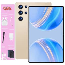 Lightweight 5G Tablet 10.36 Inch Android13 16GB RAM 1TB ROM 10 Core Long Lasting Battery GPS WPS Dual Camera With Keyboard