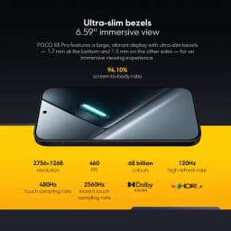 EU Version POCO X8 Pro 5G Smartphone Dimensity 8500-Ultra 6.59" 1.5K 120Hz AMOLED Display 50MP Camera 6500mAh Battery NFC