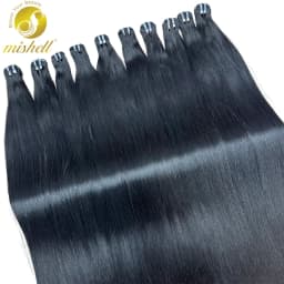16A Double Drawn 1BT4 Ombre Vietnamese Bone Straight Human Hair Bundles 100% Unprocessed Raw Virgin Hair Extensions for Women