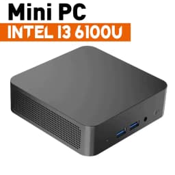 Xiaman NEW Mini PC Intel Windows 11 Mini PC I3 Intel Core I3 6100U Mini Computer 16GB RAM 512GB 1TB SSD 3-Screen Display PC Desktop Wifi 6 BT5.2 Mini Host