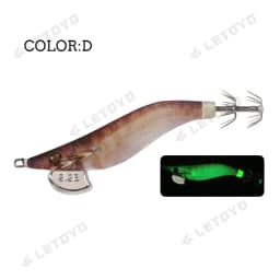 LETOYO 2.5#-1.8# mini EGI luminous squid jig Artificial bait for Webfoot Octopus Cuttlefish sea fishing lures squid lure