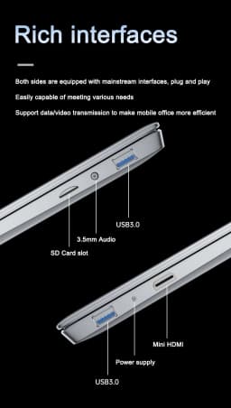 2026 LENO New 15.6" Ultra Slim Laptop Intel Core I9-9900 32GB RAM 2TB SSD 1080P FHD Windows 11 High-Performance Portable Notebook