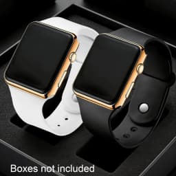 2-Piece Set of Cute and Stylish Electronic Watches for Couples, Non-Smart Function, Exquisite Birthday Gift, Delicate and Adorable, Suitable for Girls/Boys, Perfect for Couples, Casual and Versatile, Ideal Choice as a Gift