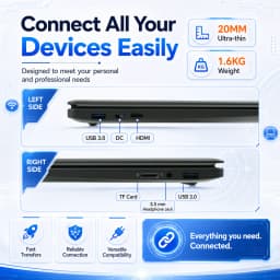 Brand New 15.6" Laptop Computer Intel Core i3-6100U 8GB 16GB RAM 256GB 512GB SSD Notebook Windows 10 Pro FHD IPS 1920x1080 Screen WiFi 5 Bluetooth 5.2 Business Office Laptop Backlit Keyboard Lightweight Portable PC with Keyboard Cover Multilingual systems